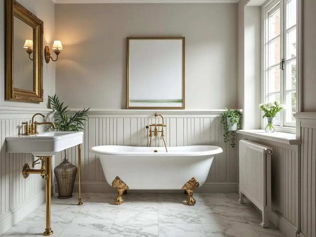 Victorian Bathroom Restoration - Residential project in Kensington, SW7