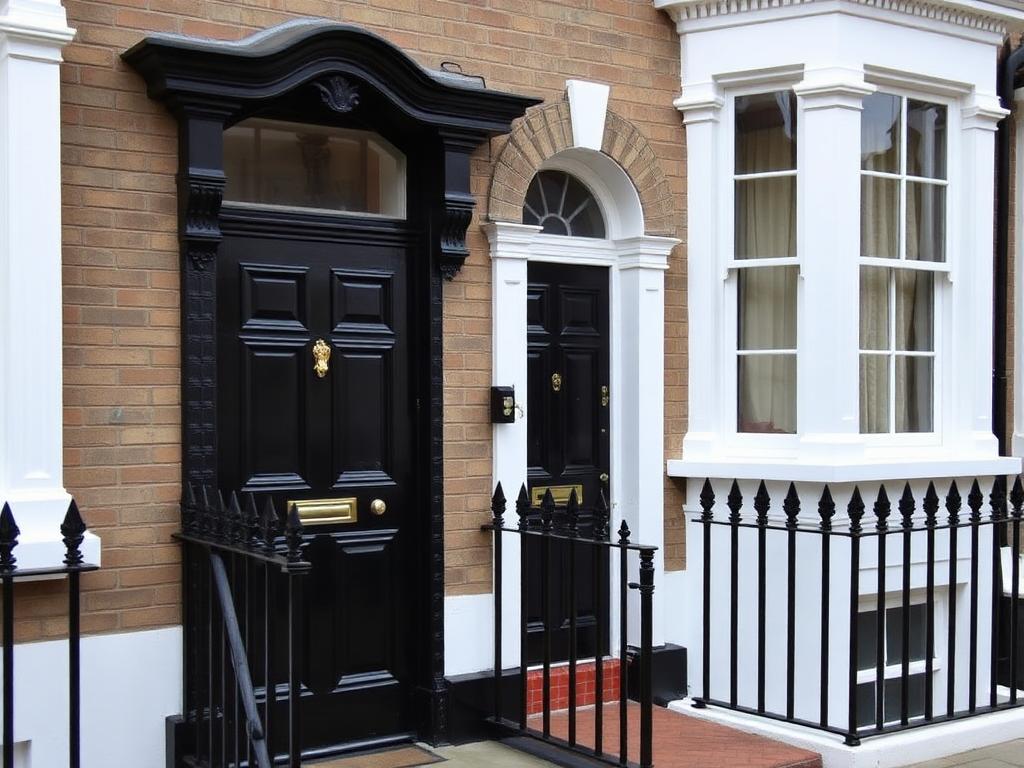 After: Weathered Victorian facade — restored and repainted completed by coreMaint