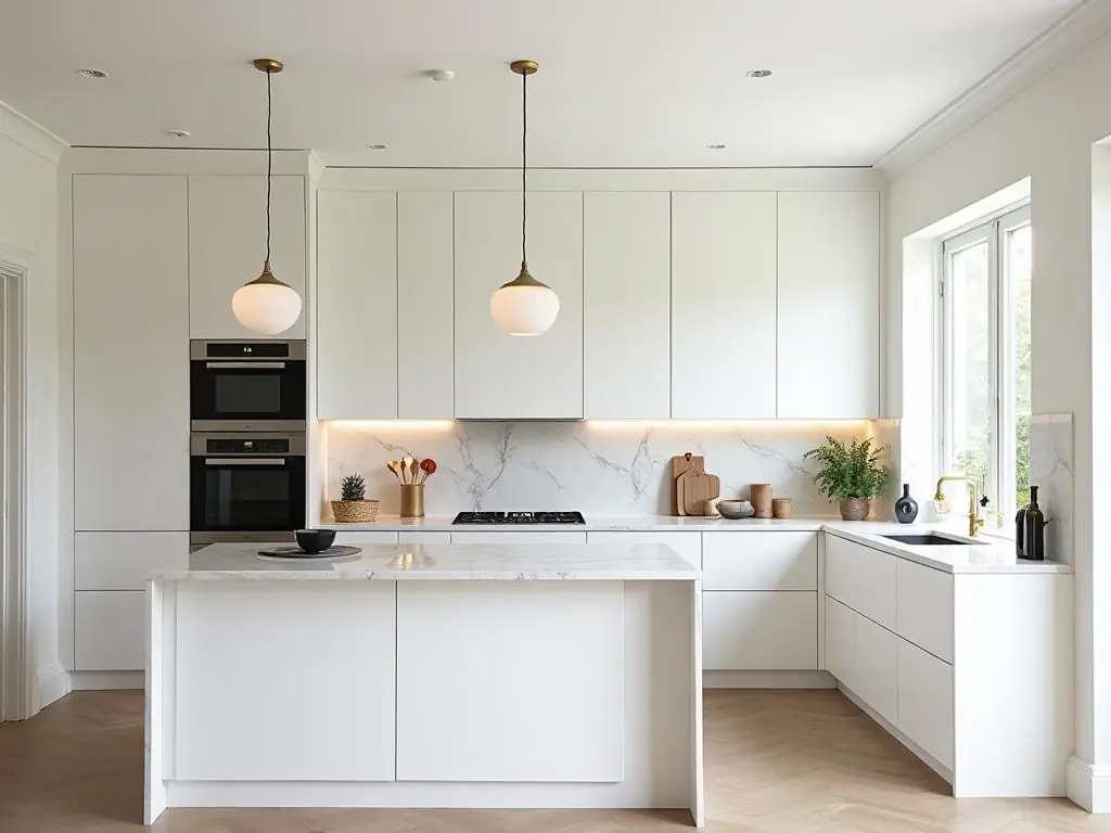 Luxury kitchen renovation with custom cabinetry in Chelsea SW3 by coreMaint