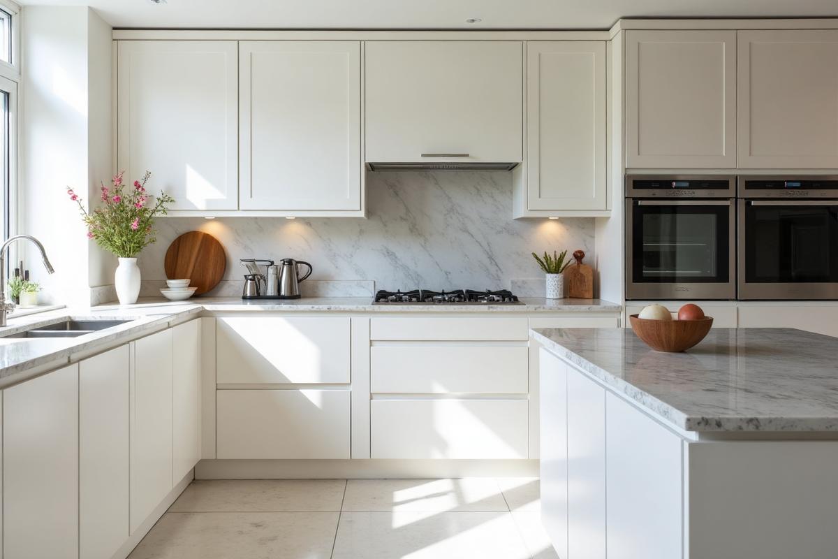 Luxury kitchen refurbishment in Kensington London by coreMaint