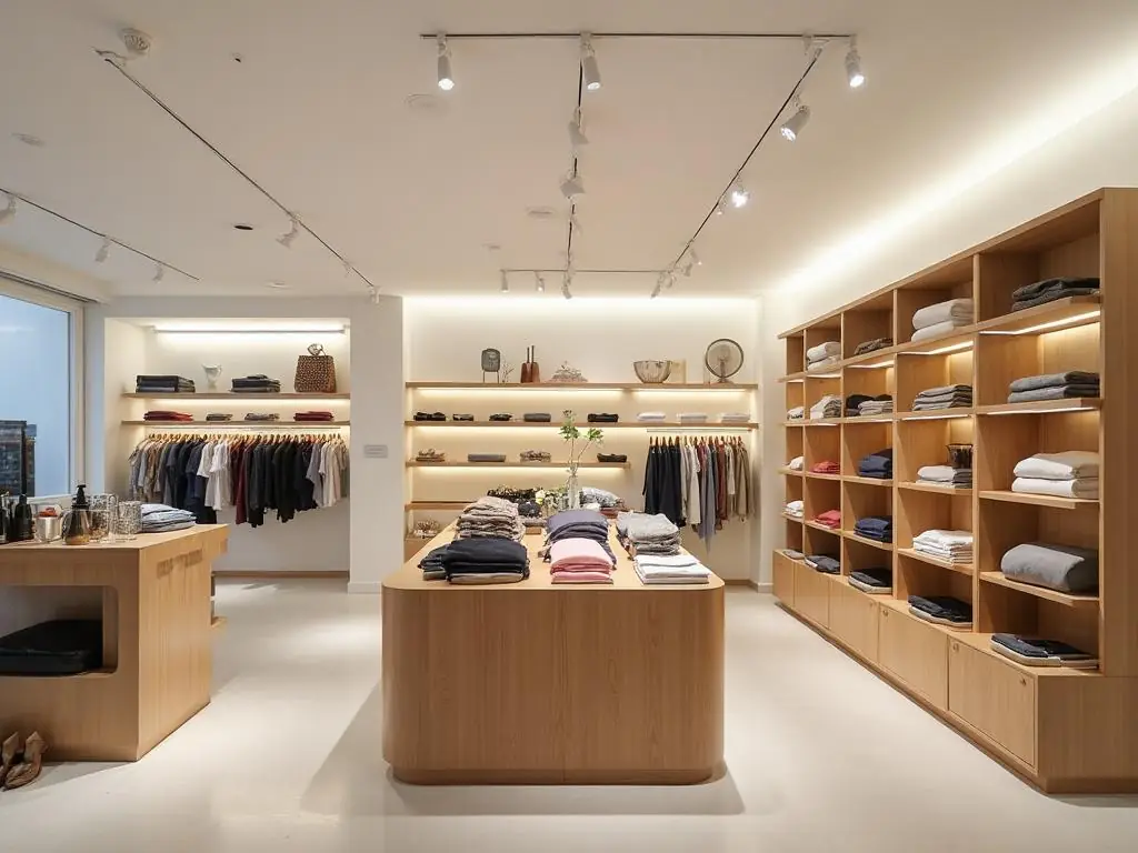Boutique retail shop fit-out with custom fixtures in Chelsea SW10 by coreMaint